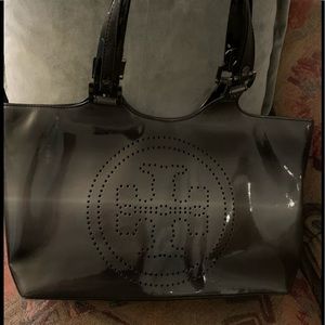 Tory Burch leather patent bag